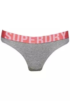 Трусы Superdry, пятнистый серый