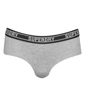 Трусы Superdry, пятнистый серый