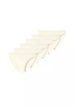 Трусы Tai, набор из 6 шт из бамбукового хлопка Uncover by SCHIESSER, кремовый