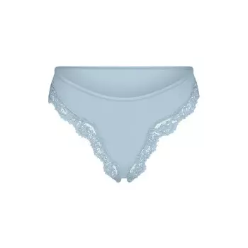 Трусы танга SKIMS, цвет denim