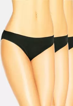 Трусы Teyli 3er Pack: Klassisches Damen Bambushschen Nathalie, черный