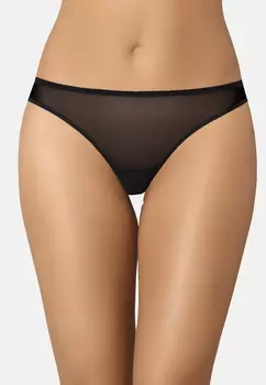 Трусы Teyli Brasilianische mit floraler Spitze Naddi, черный