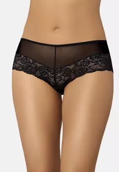 Трусы Teyli Hohe Taille mit floraler Spitze Polly, черный
