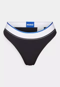 Трусы THONG HUGO, черный