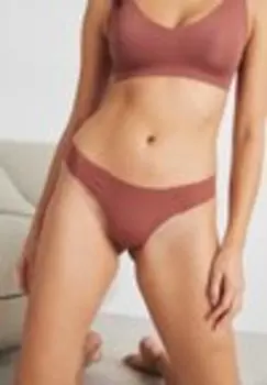 Трусы TINY TANGA Sloggi, темно-коричневый