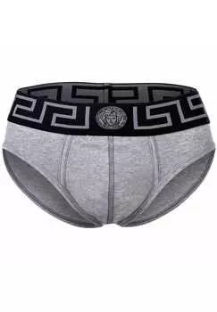 Трусы - топика стрейч хлопок однотонные Versace, мультиколор