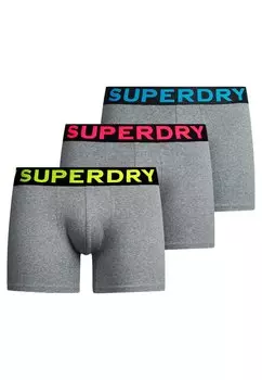 Трусы TRIPLE PACK NOOS MARL Superdry, серый