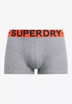 Трусы TRIPLE PACK Superdry, серый