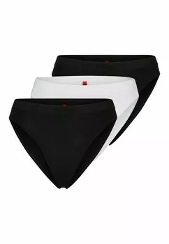 Трусы TRIPLET PURE 3 PACK HUGO, открытые, белые