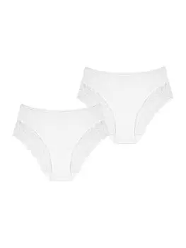 Трусы Triumph Maxislip Ladyform Soft, белый