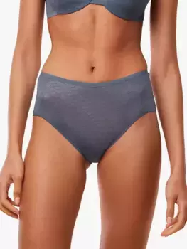 Трусы Triumph Signature Sheer Maxi Full, цвет cloudy blue