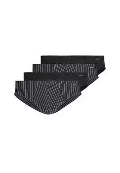 Трусы / трусы 4 шт. в упаковке базовые Skiny, черный
