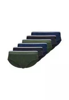 Трусы / трусы 6 шт. в упаковке базовые Skiny, мультиколор