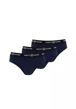 Трусы / трусы Logan, упаковка из 3 шт WESTMARK LONDON, темно-синий
