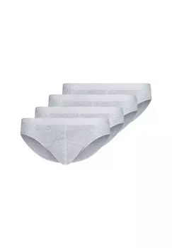 Трусы / трусы, набор из 4 шт базовый SKINY, цвет Silver Melange