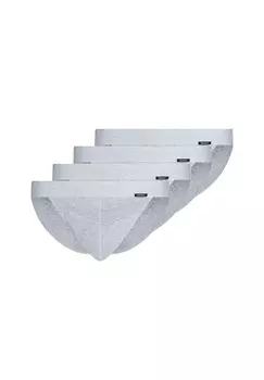 Трусы / трусы, набор из 4 шт базовый SKINY, цвет Silver Melange