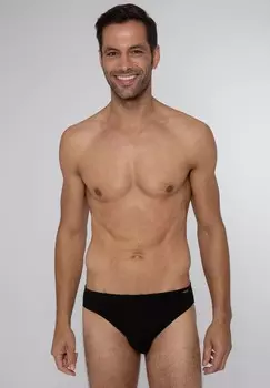 Трусы / трусы, упаковка из 3 шт. Cotton & More AMMANN, черный
