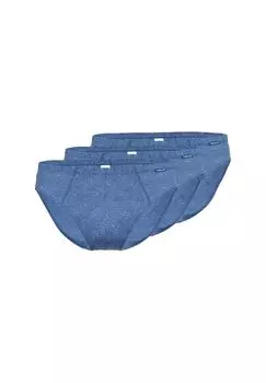 Трусы / трусы, упаковка из 3 шт. джинсов, одинарные AMMANN, темно-синий