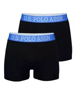 Трусы U.S. POLO ASSN. Boxer shorts, пятнистый черный