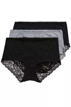 Трусы Ulla Popken Boyshorts, черный