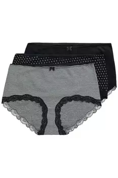 Трусы Ulla Popken Panty, черный