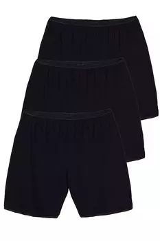 Трусы Ulla Popken Regular Boyshorts, черный