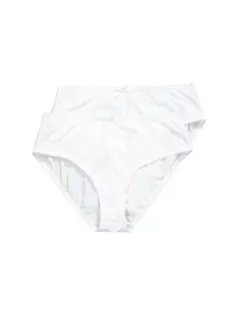 Трусы Ulla Popken Slip, цвет schneewei