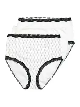 Трусы Ulla Popken Slip, цвет schneewei