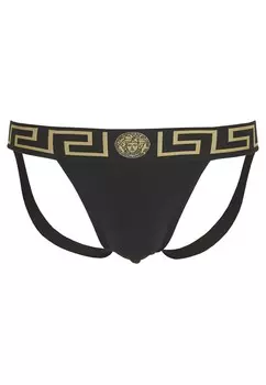 Трусы UNDERPANTS JOCK STRAP Versace, черный
