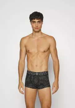Трусы UNDERWEAR STRETCH BAROCCO ALL OVER Versace, черный