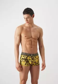 Трусы UNDERWEAR STRETCH BAROCCO ALL OVER Versace, черный
