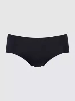 Трусы Uniqlo Airism seamless briefs (hiphugger), черный