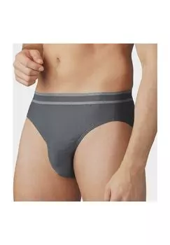 Трусы Unlimited, пояс в полоску, мужские mey, серый