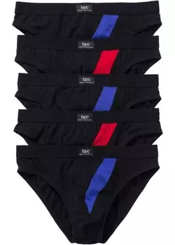 Трусы (упаковка 5 шт) Bpc Bonprix Collection, черный