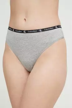 Трусы упаковка из 2 шт Calvin Klein Underwear, серый