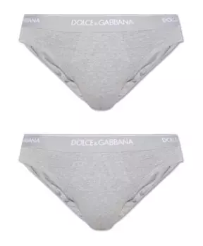 Трусы упаковка из 2 шт Dolce & Gabbana, серый
