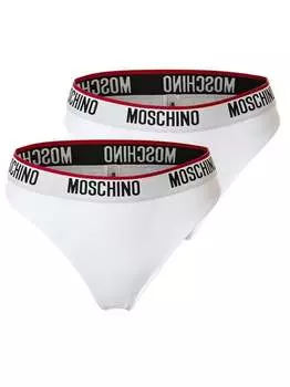 Трусы, упаковка из 2 шт. Love Moschino, белый