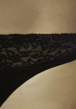 Трусы VENUS LACE SOYA ZD Zero Defects, черный