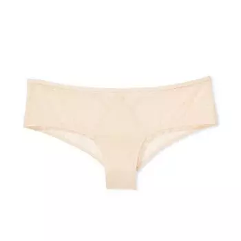 Трусы Victoria's Secret Icon Very Sexy Lace Cheeky, кремовый