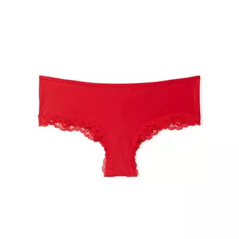 Трусы Victoria's Secret Icon Very Sexy T-Back Lace Cheeky, красный