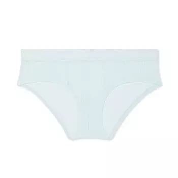 Трусы Victoria's Secret Logo Waist Pointelle Hiphugger, бирюзовый