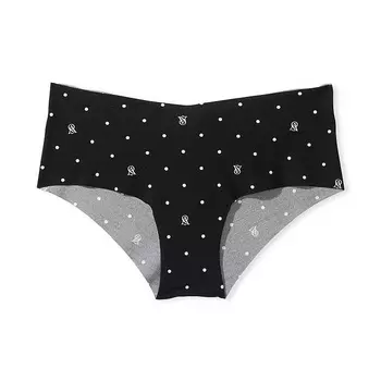 Трусы Victoria's Secret No-Show Cheeky, черный/белый