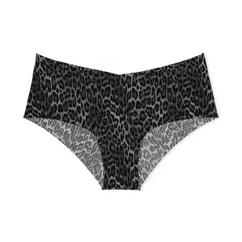 Трусы Victoria's Secret No-Show Cheeky, черный/серый