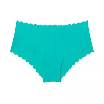 Трусы Victoria's Secret No-Show Cheeky In Scalloped, бирюзовый