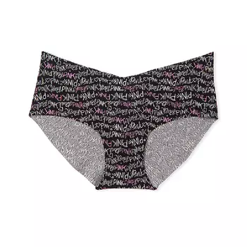 Трусы Victoria's Secret Pink No-show Hiphugger, черный