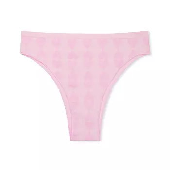 Трусы Victoria's Secret Pink Seamless Brazilian, розовый
