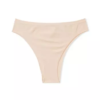 Трусы Victoria's Secret Pink Seamless Brazilian, светло-бежевый