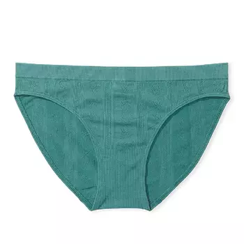 Трусы Victoria's Secret Seamless Bikini Pointelle, зеленый