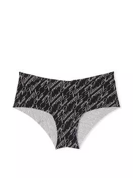 Трусы Victoria's Secret Sexy Illusions No-Show Cheeky, черный/белый