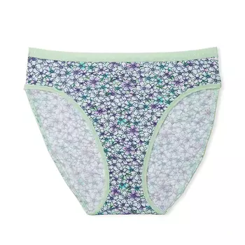 Трусы Victoria's Secret Stretch Cotton High-Leg Brief Classic, мятный